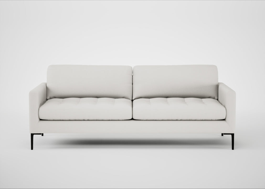 Eton 4 Seater Sofa Capelo Linen-Cotton Sea Salt / Black