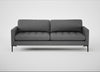 Eton 4 Seater Sofa Melton Wool Shale / Black