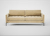 Eton 4 Seater Sofa Smart Luxe Velvet Biscuit / Black