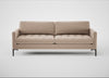 Eton 4 Seater Sofa Smart Velvet Pebble / Black