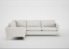 Eton Left Hand Facing Corner Sofa Capelo Linen-Cotton Sea Salt / Brass