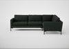 Eton Right Hand Facing Corner Sofa Boucle Fern / Black