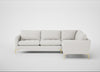 Eton Right Hand Facing Corner Sofa Capelo Linen-Cotton Sea Salt / Brass