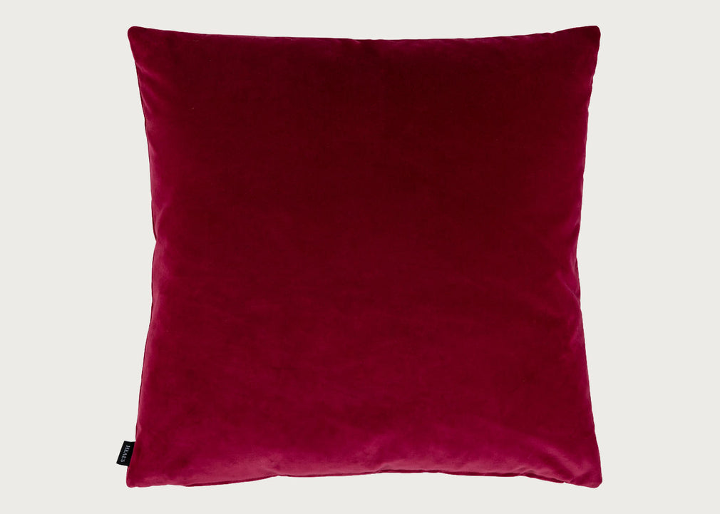Velvet Cushion Claret