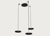 Asteria LED Micro Cluster 3 Pendant Light Black