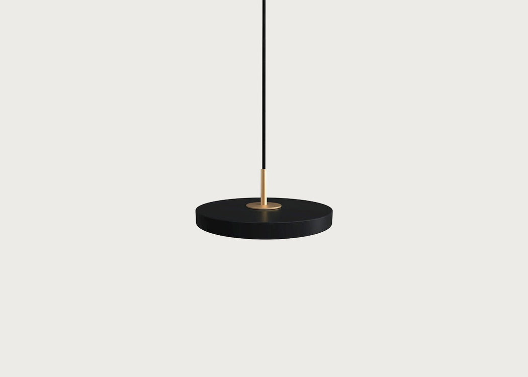 Asteria LED Micro Cluster 3 Pendant Light Black