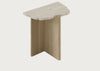 Rhea Side Table Travertine Top