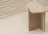 Rhea Side Table Travertine Top