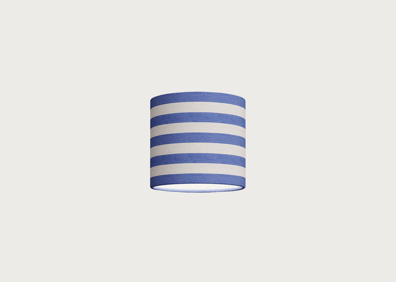 Big Stripe Lampshade Navy