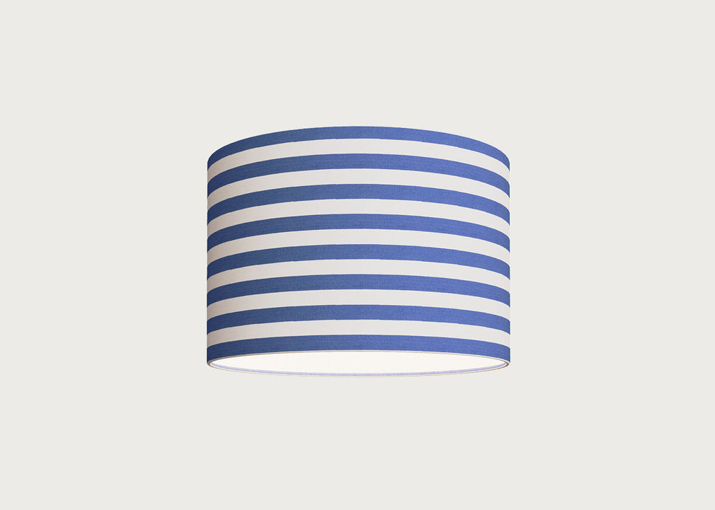 Big Stripe Lampshade Navy