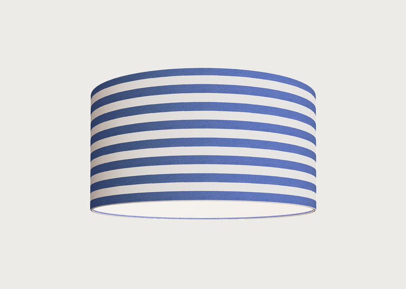 Big Stripe Lampshade Navy