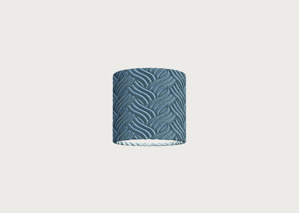Harrogate Lampshade Blue Waves