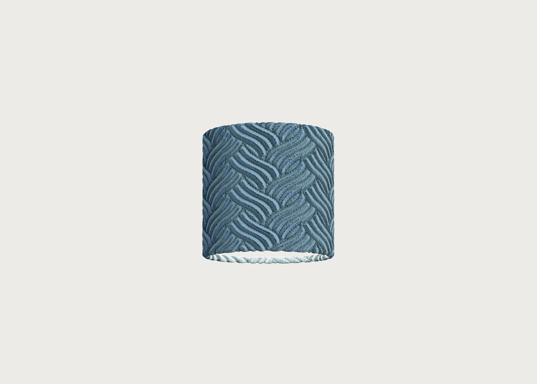 Harrogate Lampshade Blue Waves
