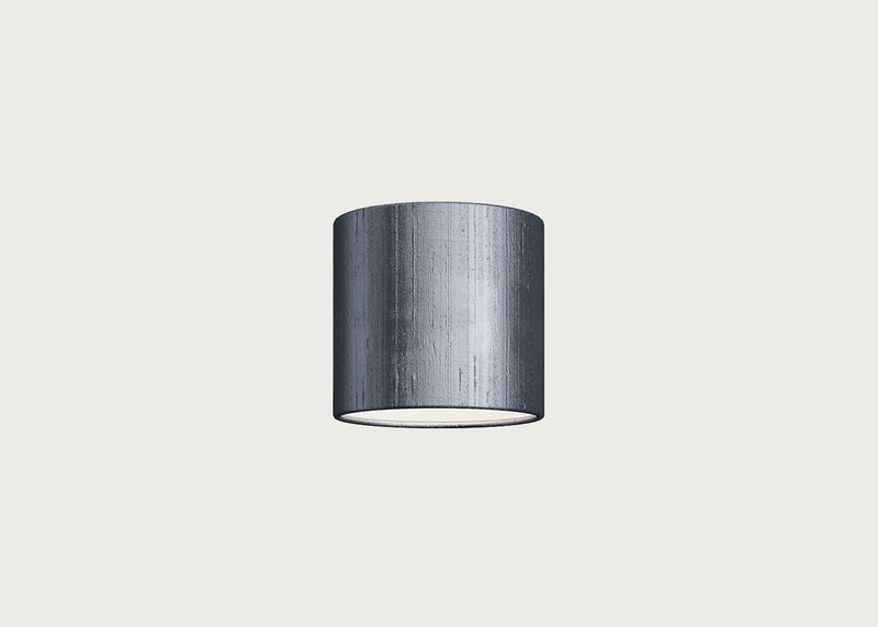 Dupion Silk Lampshade Slate