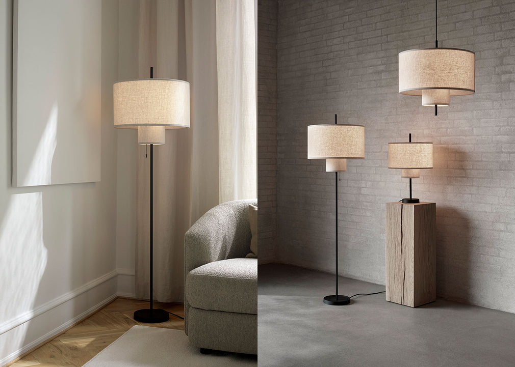 Margin Floor Lamp Beige
