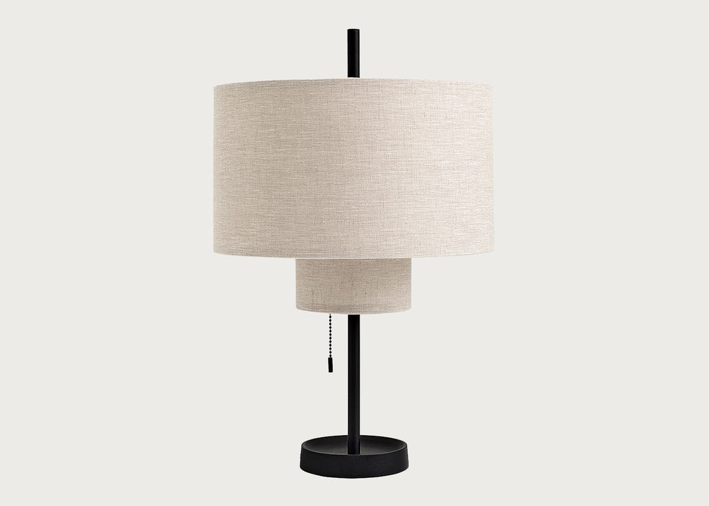 Margin Table Lamp Base Beige