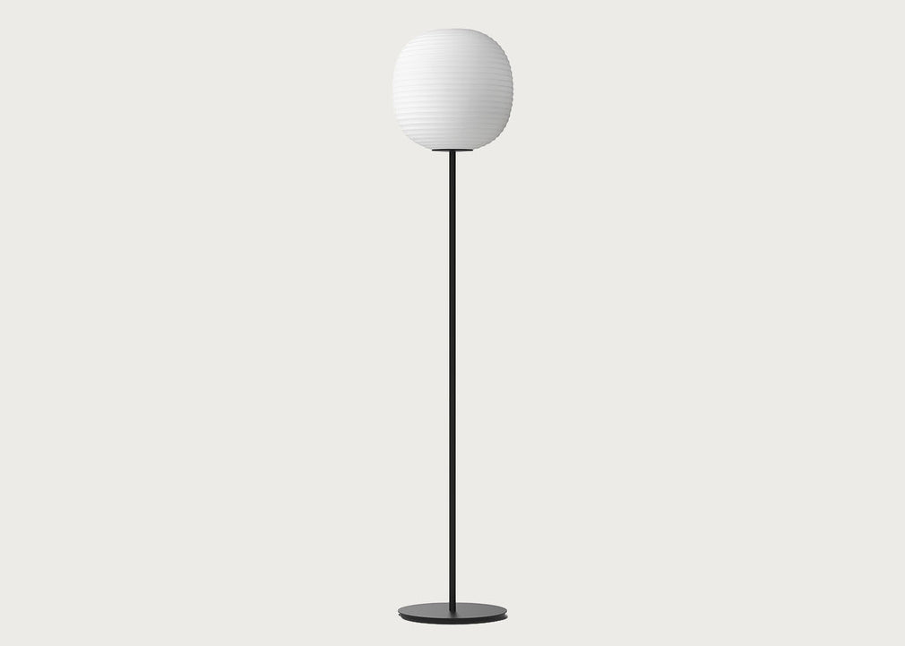 Lantern Floor Lamp Black Base