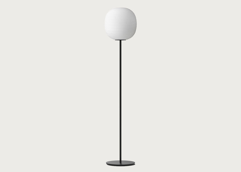 Lantern Floor Lamp Black Base