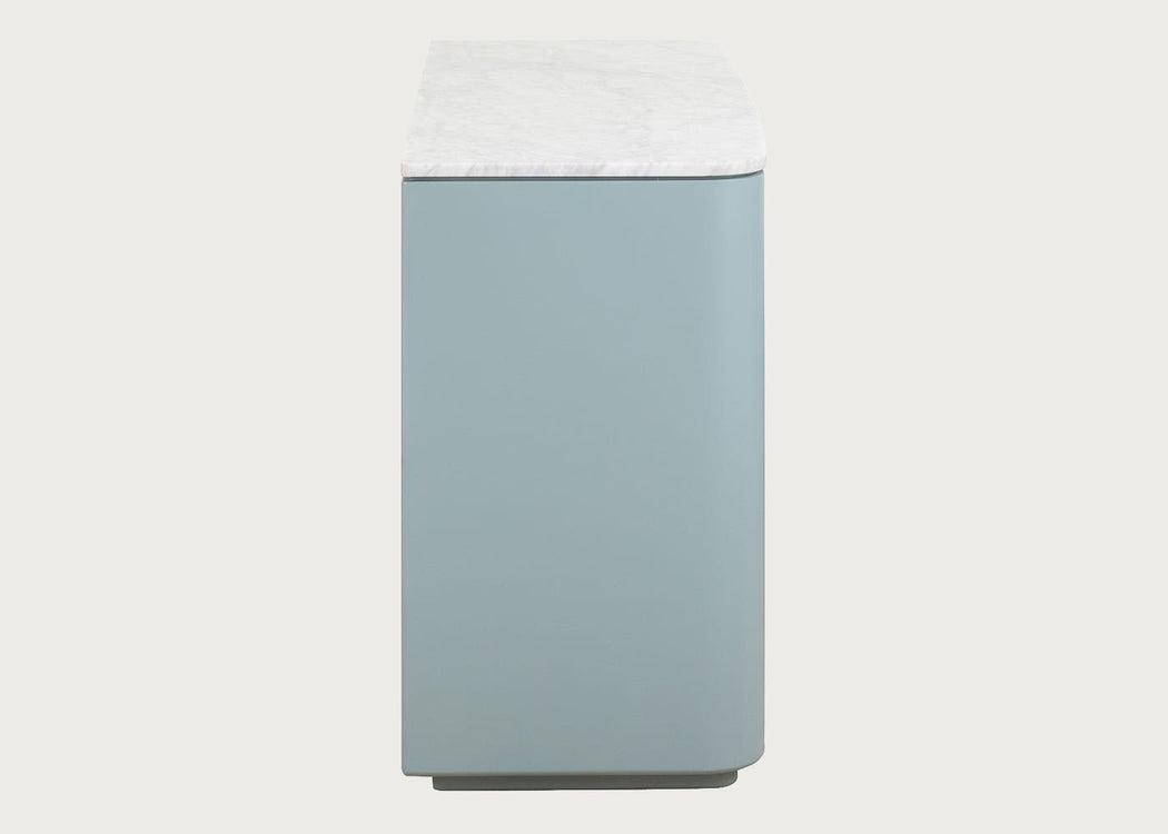 Florian 6 Drawer Wide Chest in Blue