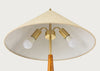 Osaka Floor Lamp Walnut Finish