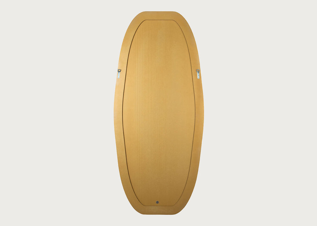 Fine Edge Dram Wall Mirror Gold 80 x 180cm