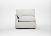 Astrid Corner Unit Capelo Linen-Cotton Sea Salt / Natural Beech