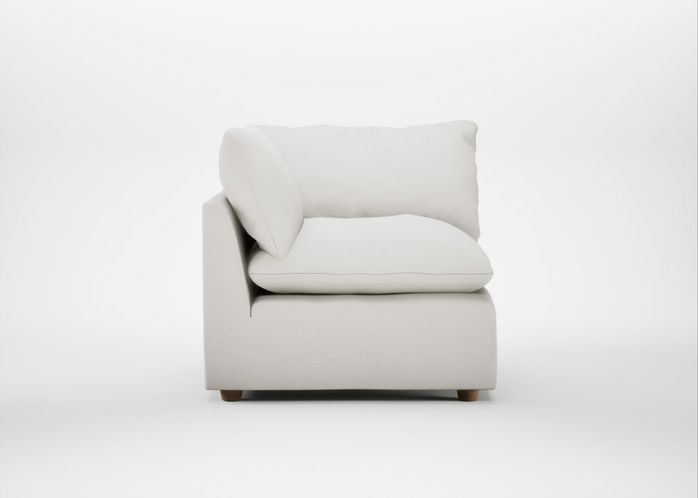 Astrid Corner Unit Capelo Linen-Cotton Sea Salt / Natural Beech