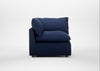 Astrid Corner Unit Melton Wool New Navy / Natural Beech