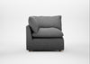 Astrid Corner Unit Melton Wool Shale / Natural Beech