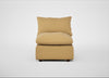 Astrid Single Unit Boucle Tweed Citrine / Walnut Stained Beech