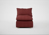 Astrid Single Unit Capelo Linen-Cotton Etruscan Red / Natural Beech