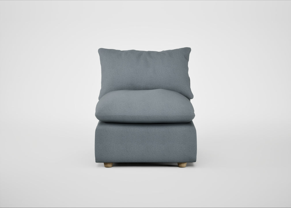 Astrid Single Unit Capelo Linen-Cotton Mineral / Natural Beech