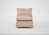 Astrid Single Unit Capelo Linen-Cotton Rosedale / Natural Beech