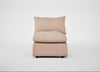 Astrid Single Unit Capelo Linen-Cotton Rosedale / Walnut Stained Beech
