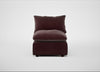 Astrid Single Unit Smart Luxe Velvet Acorn / Walnut Stained Beech