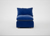Astrid Single Unit Smart Luxe Velvet Azure / Natural Beech