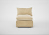 Astrid Single Unit Smart Luxe Velvet Biscuit / Natural Beech
