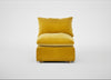 Astrid Single Unit Smart Luxe Velvet Canary / Natural Beech
