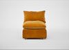 Astrid Single Unit Smart Luxe Velvet Cognac / Natural Beech