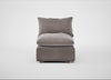 Astrid Single Unit Smart Luxe Velvet Mushroom / Natural Beech