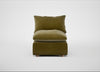 Astrid Single Unit Smart Luxe Velvet Peridot / Natural Beech