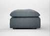 Astrid Ottoman Capelo Linen-Cotton Mineral / Natural Beech