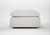 Astrid Ottoman Capelo Linen-Cotton Sea Salt / Natural Beech