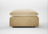 Astrid Ottoman Smart Luxe Velvet Biscuit / Natural Beech
