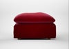 Astrid Ottoman Smart Luxe Velvet Mulberry / Natural Beech