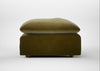 Astrid Ottoman Smart Luxe Velvet Peridot / Natural Beech