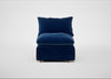 Astrid Single Unit Smart Velvet Dusk / Natural Beech