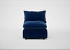 Astrid Single Unit Smart Velvet Dusk / Walnut Stained Beech