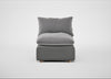 Astrid Single Unit Smart Velvet Mercury / Natural Beech