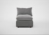 Astrid Single Unit Smart Velvet Mercury / Walnut Stained Beech